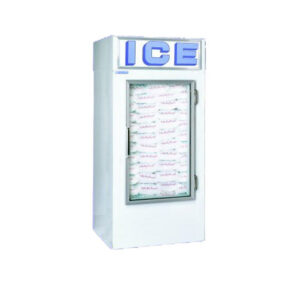 300ADG Indoor, Auto Defrost, Upright, Single Glass-Door Ice Merchandiser