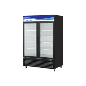 BGM49B -HC - 2 Glass Door Merchandiser Refrigerator