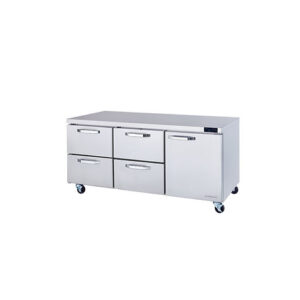 BLUR72-D4LM-HC - 4 Drawer and 1 Door Undercounter Refrigerator