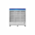 BGM72W -HC - 3 Glass Sliding Door Merchandiser Refrigerator